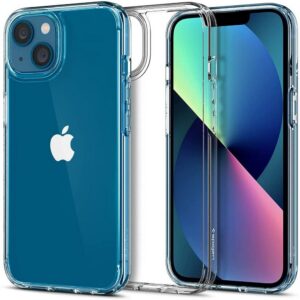 Dėklas Spigen Ultra Hybrid iPhone 13 Mini, skaidrus