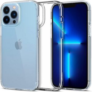 Dėklas Spigen Ultra Hybrid iPhone 13 Pro, skaidrus