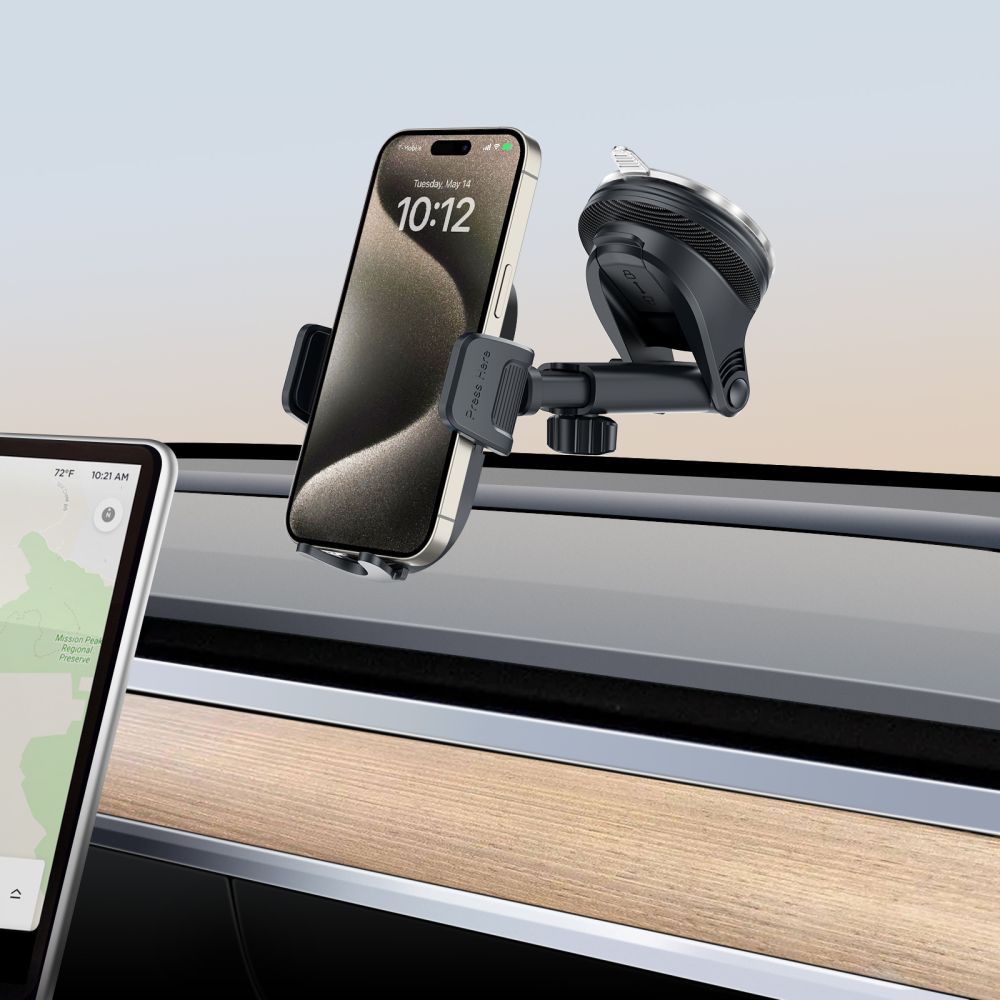 Automobilinis laikiklis Tech-Protect V3, skydeliui ir ventiliacijos grotelėms, juodas - Image 8