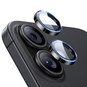 Kameros apsauginis stiklas ESR Armorite iPhone 16 / 16 Plus / 17, juodas