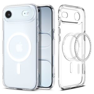 Dėklas Spigen Ultra Hybrid MagSafe iPhone Air, skaidrus/baltas