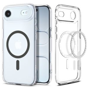 Dėklas Spigen Ultra Hybrid MagSafe iPhone Air, skaidrus/grafitinis