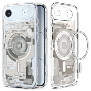 Dėklas Spigen Ultra Hybrid Mag iPhone Air, Zero One Natural Titanium