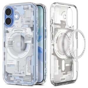 Dėklas Spigen Ultra Hybrid MagSafe Zero One iPhone 17, baltas
