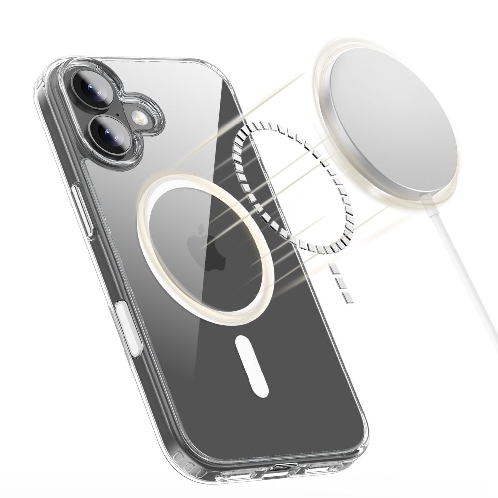 Dėklas Tech-Protect FlexAir Hybrid CC MagSafe iPhone 17, skaidrus - Image 3
