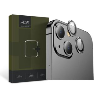 Kameros apsauginis stiklas Hofi Camring Pro+ iPhone 13 Mini / 13, juodas