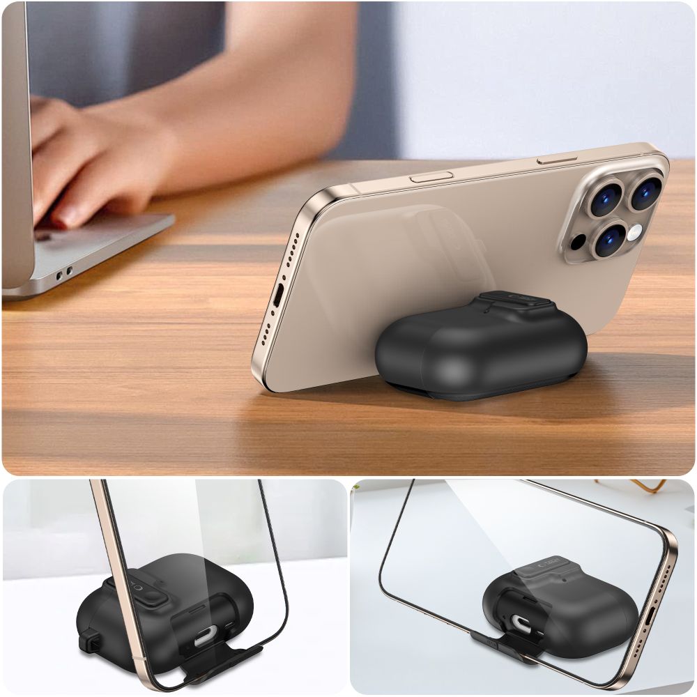 Dėklas Tech-Protect Slim Hook Apple AirPods Pro 3, juodas - Image 8