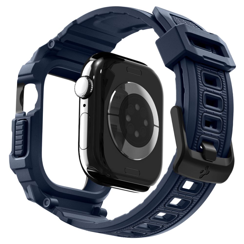 Dirželis Spigen Rugged Armor Pro V2 Apple Watch 10/11 (42 mm), tamsiai mėlynas - Image 8