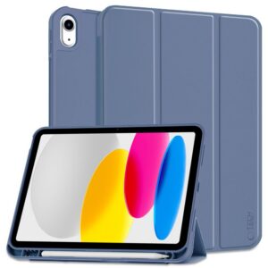 Dėklas Tech-Protect SmartCase Pen iPad 10.9 (2022) / 11 (2025), mėlynas