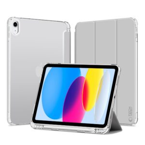 Dėklas Tech-Protect SC Pen Hybrid iPad 10.9" (10/2022) / 11" (11/2025), pilkas