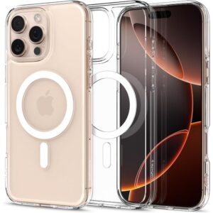 Dėklas Spigen Ultra Hybrid Mag MagSafe iPhone 16 Pro, baltas