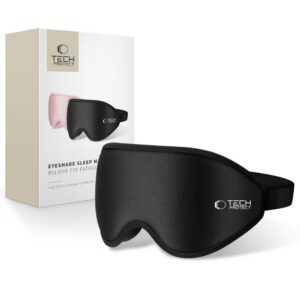 Miego kaukė Tech-Protect Eyeshade, matinė juoda
