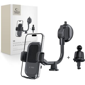 Automobilinis laikiklis Tech-Protect V8, juodas