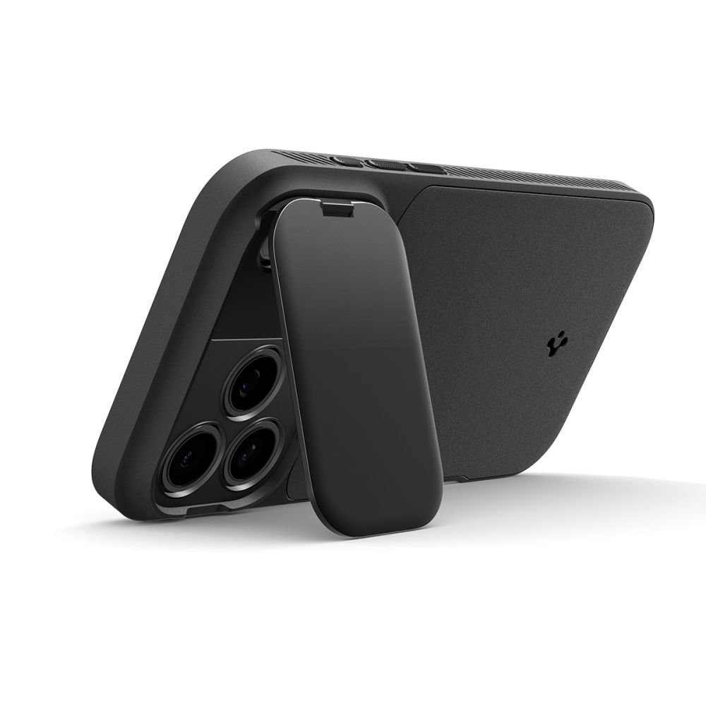 Dėklas Spigen Optik Armor MagSafe iPhone 17 Pro Max, juodas - Image 7