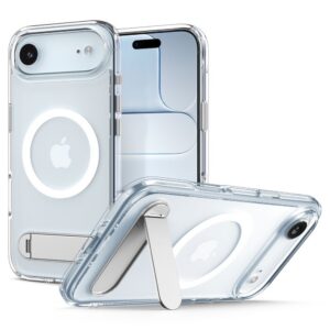 Dėklas Spigen Ultra Hybrid S MagSafe iPhone Air, skaidrus/baltas