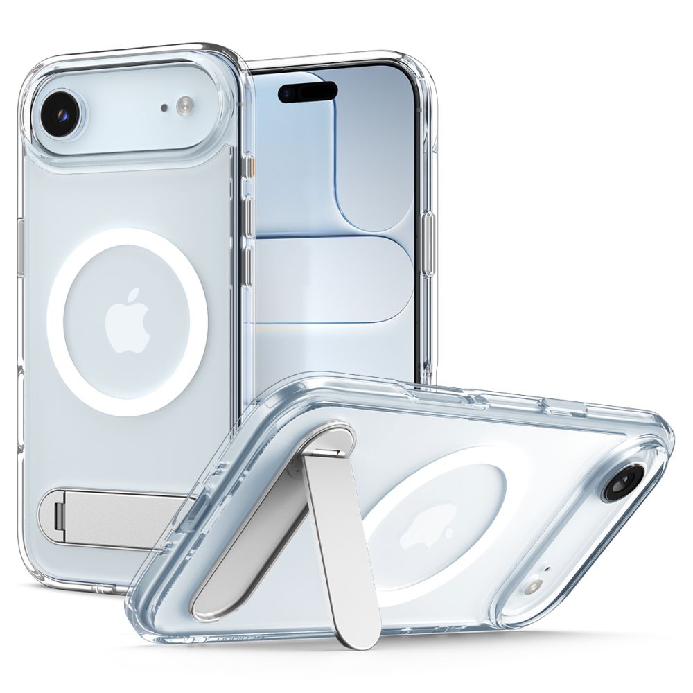 Dėklas Spigen Ultra Hybrid S MagSafe iPhone Air, skaidrus/baltas