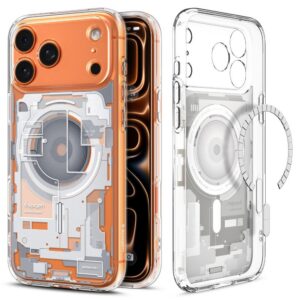 Dėklas Spigen Ultra Hybrid Mag Zero One iPhone 17 Pro, baltas
