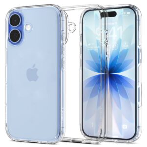 Dėklas Spigen Ultra Hybrid iPhone 17, skaidrus