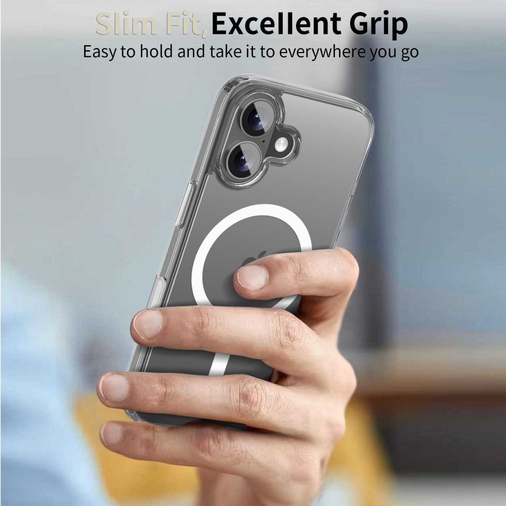 Dėklas Tech-Protect FlexAir Hybrid CC MagSafe iPhone 17, skaidrus - Image 6