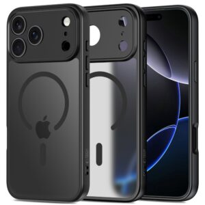 Dėklas Tech-Protect BasicMag MagSafe iPhone 17 Pro Max, matinis juodas