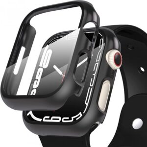 Dėklas Tech-Protect Defense360 Apple Watch 7/8/9 (45 mm) juodas