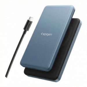 Išorinis akumuliatorius Spigen Essential MagSafe 5000mAh, žydras