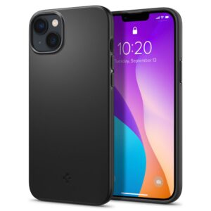 Dėklas Spigen Thin Fit iPhone 14 Plus / 15 Plus, juodas