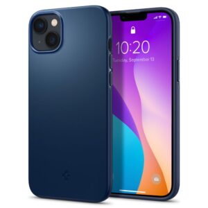 Dėklas Spigen Thin Fit iPhone 14 Plus / 15 Plus, tamsiai mėlynas