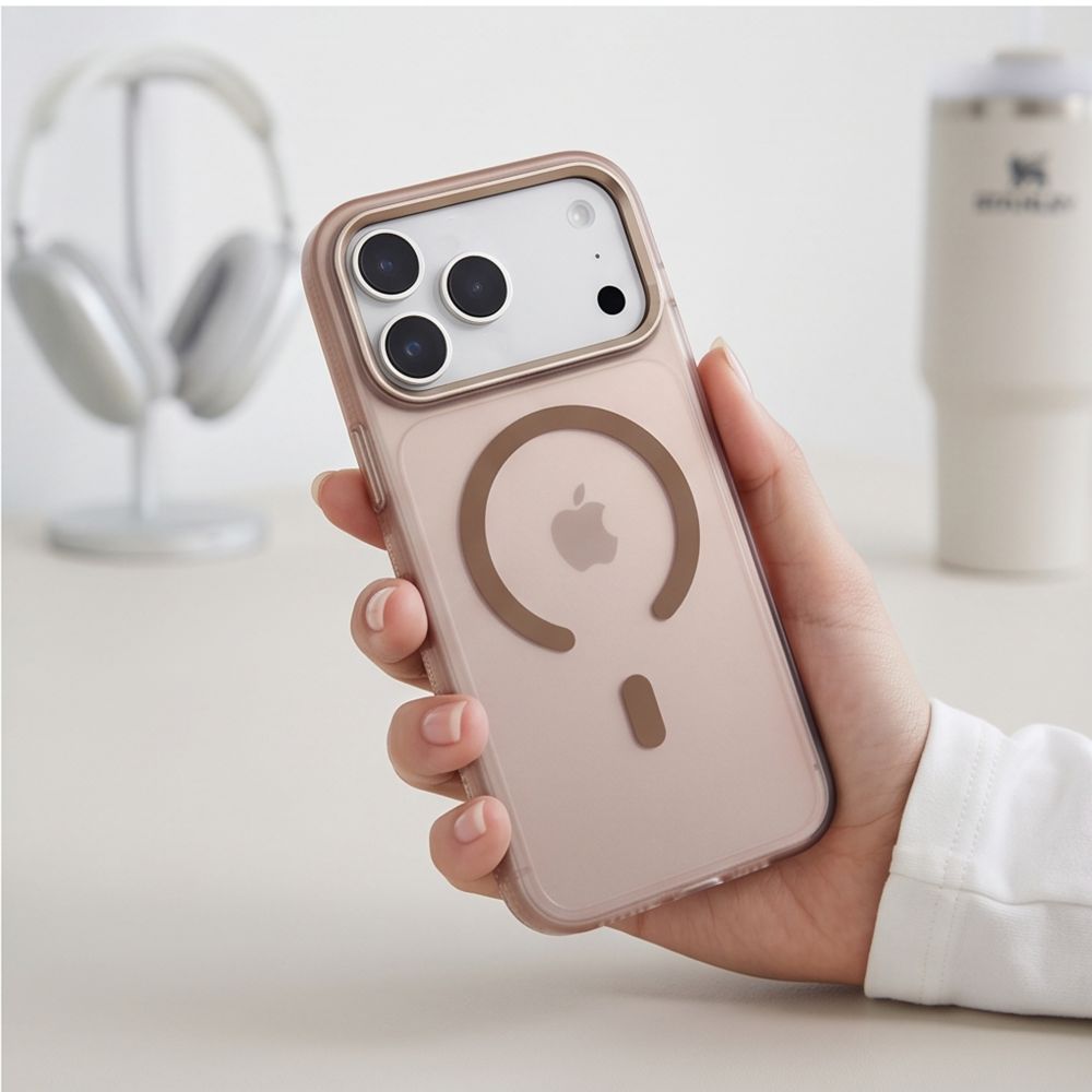 Dėklas Tech-Protect MagZero MagSafe iPhone 17 Pro Max / 18 Pro Max, matinis auksinis - Image 8