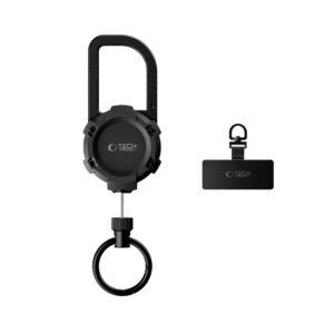Tech-Protect ATH03 UrbanLoop apsauginis laikiklis su 99 cm virve, juodas