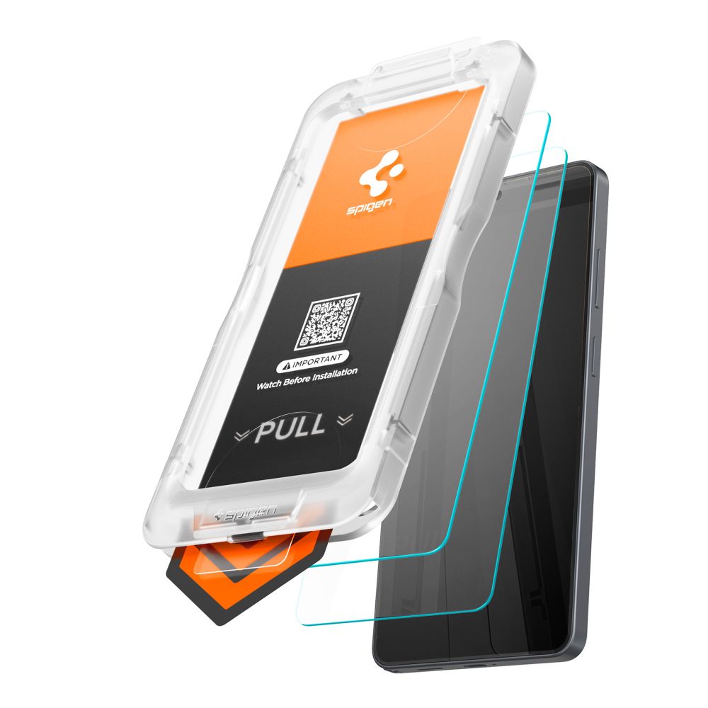 Apsauginis stiklas Spigen Glas.tR EZ Fit Pro AC HD Galaxy S26 Ultra, 2 vnt., skaidrus - Image 3