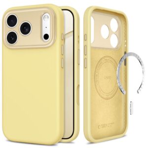 Dėklas Tech-Protect Uniq MagSafe CC iPhone 17 Pro / 18 Pro, geltonas