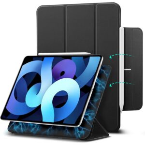 Juodas ESR Rebound magnetinis dėklas iPad Air 10.9" 2020–2022