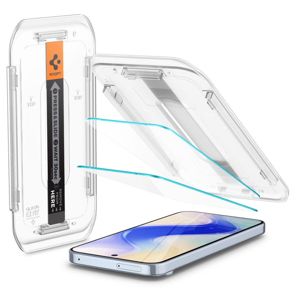 Spigen Glas.TR EZ Fit grūdinti stiklai Google Pixel 9 / 9 Pro (2 vnt.) - Image 2