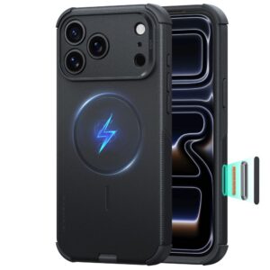 Dėklas ESR Cyber Tough MagSafe iPhone 17 Pro Max / 18 Pro Max, juodas