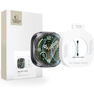 Tech-Protect Easy Set+ stikliukai Samsung Galaxy Watch Ultra (47 mm), 2 vnt.