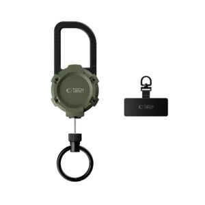 Tech-Protect ATH03 UrbanLoop apsauginis laikiklis su 99 cm virve, karinis žalias