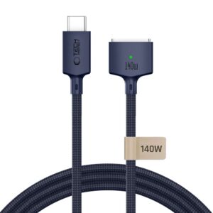 Kabelis Tech-Protect MMC01 Ultraboost USB-C - MagSafe 3, 140W, 300 cm, MacBook, tamsiai mėlynas