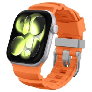 Dirželis Spigen WBS2 Apple Watch 8 / 9 / 10 / 11 / SE / Ultra (44 / 45 / 46 / 49 mm), oranžinis