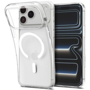 Dėklas Spigen Liquid Crystal MagSafe iPhone 17 Pro Max / 18 Pro Max, skaidrus