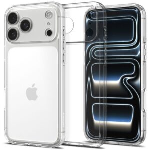 Dėklas Spigen Ultra Hybrid iPhone 17 Pro / 18 Pro, skaidrus