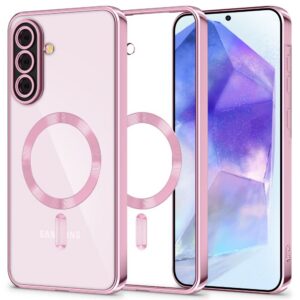 Rožinis Tech-Protect MagFlex MagSafe dėklas Galaxy A56 5G