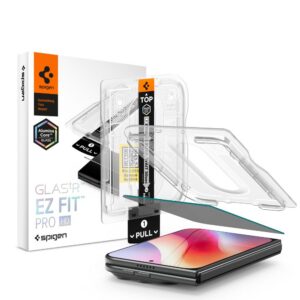 Apsauginis stiklas su privatumo filtru Spigen Glas.tR EZ Fit Pro AC HD Privacy iPhone Duo