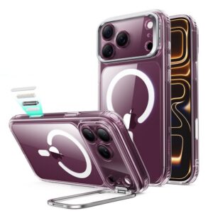 Dėklas ESR Classic Hybrid Kickstand MagSafe iPhone 17 Pro Max / 18 Pro Max, skaidrus