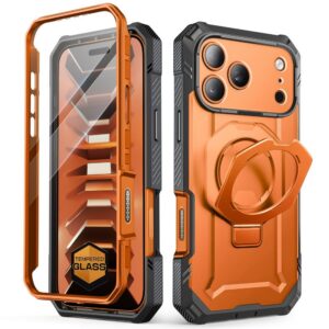 Dėklas Supcase Grip Pro Mag MagSafe iPhone 17 Pro / 18 Pro, koralinis