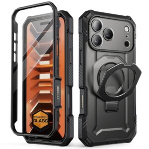 Dėklas Supcase Grip Pro Mag MagSafe iPhone 17 Pro Max / 18 Pro Max, juodas