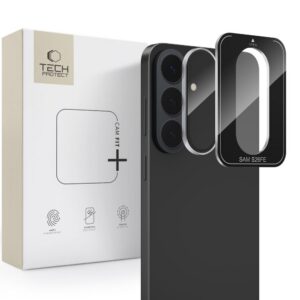 Kameros apsauginis stiklas Tech-Protect Camring Fit+ Galaxy S26 FE, skaidrus