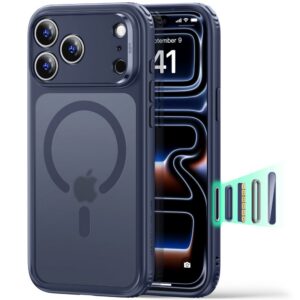 Dėklas ESR Classic Hybrid MagSafe iPhone 17 Pro / 18 Pro, matinis mėlynas