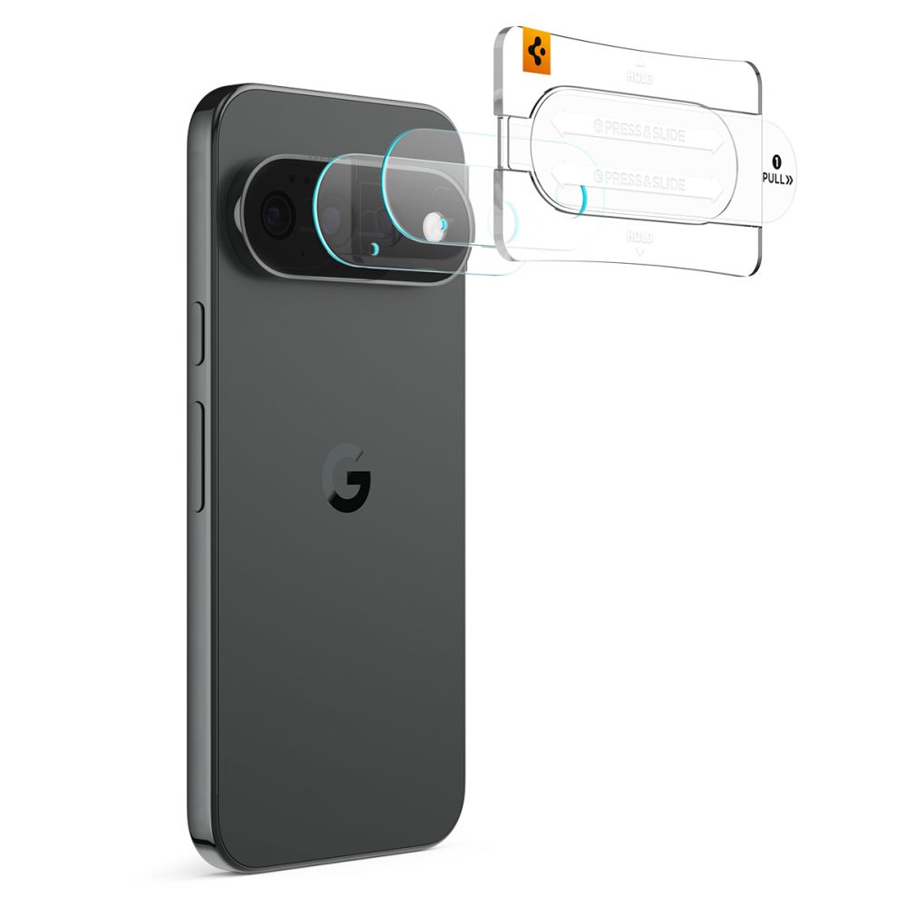 Kameros apsauginis stiklas Spigen Glas.tR EZ Fit Optik Pro Google Pixel 11 Pro, 2 vnt., skaidrus - Image 2