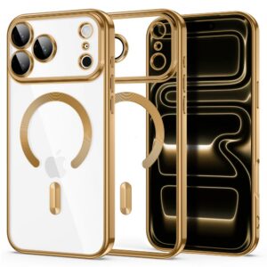 Auksinis Tech-Protect MagFlex MagSafe dėklas iPhone 17 Pro / 18 Pro